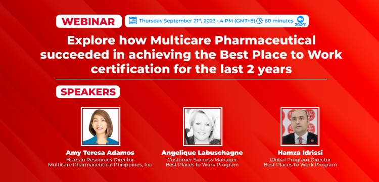 <span>Explore how Multicare Pharmaceutical succeeded in achieving the Best Place to Work certification for the last 2 years</span>
