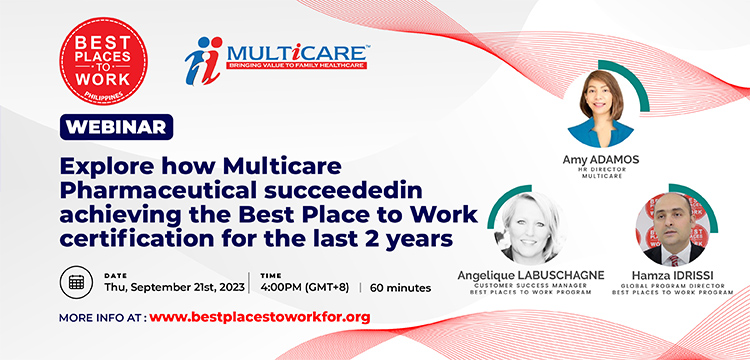 <span>Explore how Multicare Pharmaceutical succeeded in achieving the Best Place to Work certification for the last 2 years</span>
